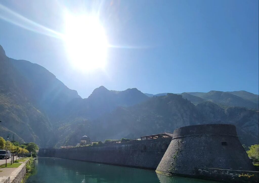 The coast of the Balkans.