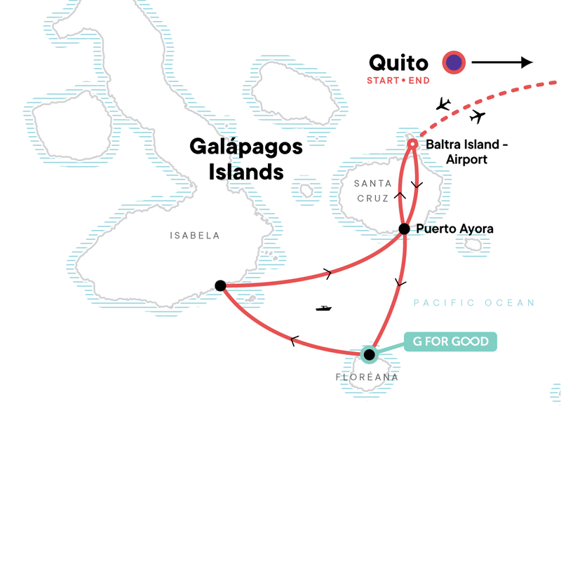 Galapagos 2021 Map