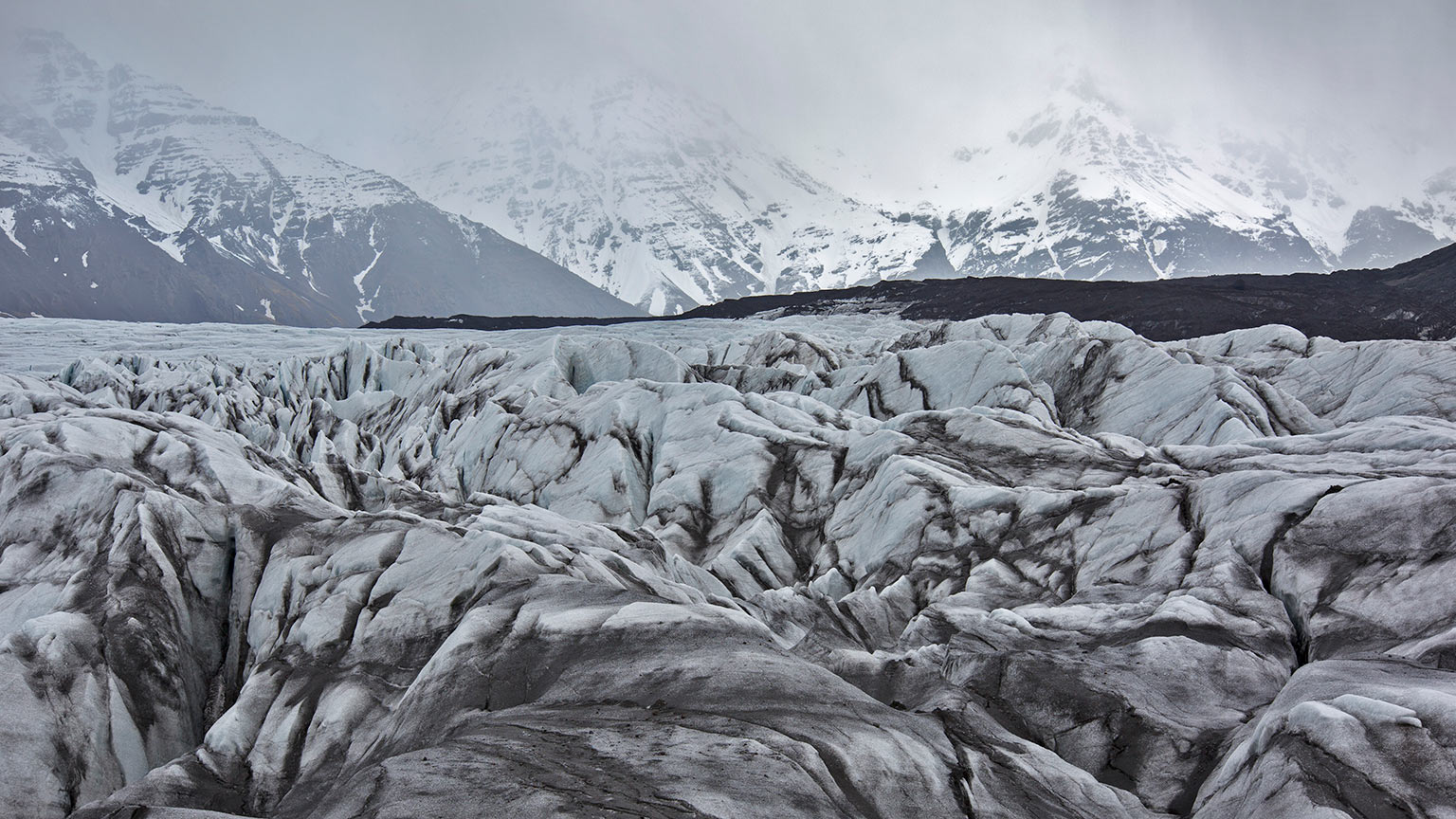 Iceland-Vik-Svinafellsjokull-Glacier-Ice-Landscape