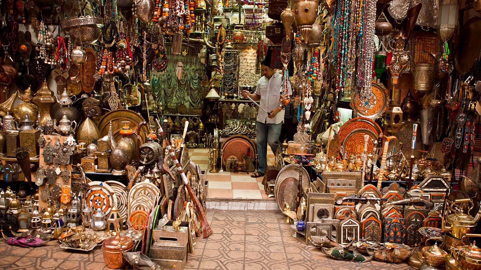 Morocco-Marrakech-Souks-Souvenirs-Storefront-Ruth-Murphy