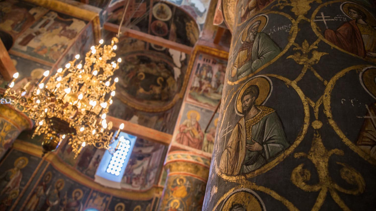 Romania-Snagov-Monastery-Interior-Frescos-cropped