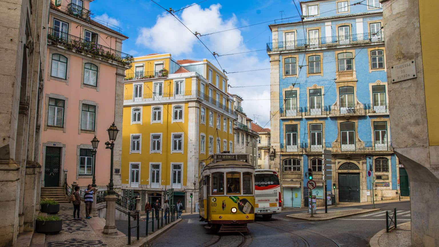 Portugal-Lisbon-Street-Tram