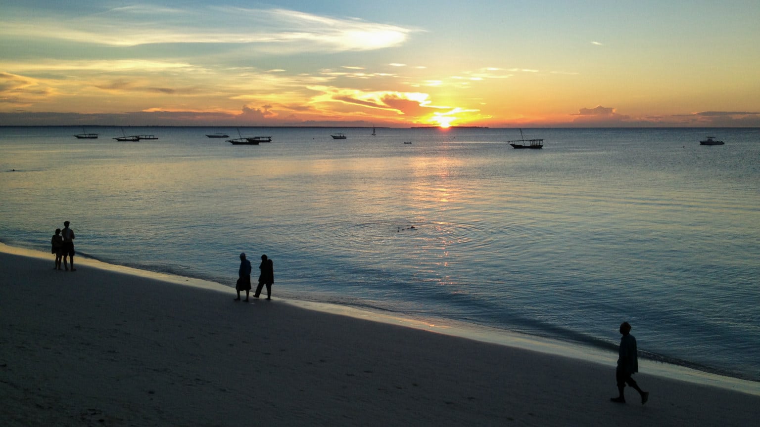 Tanzania-Zanzibar-Beach-Sunset-Silhouette-Boats-Tjaart-Yssel-2012-71851-Lg-RGB