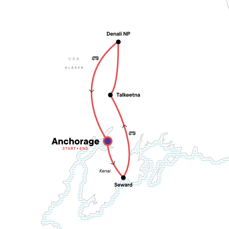 Alaska 2021 Map