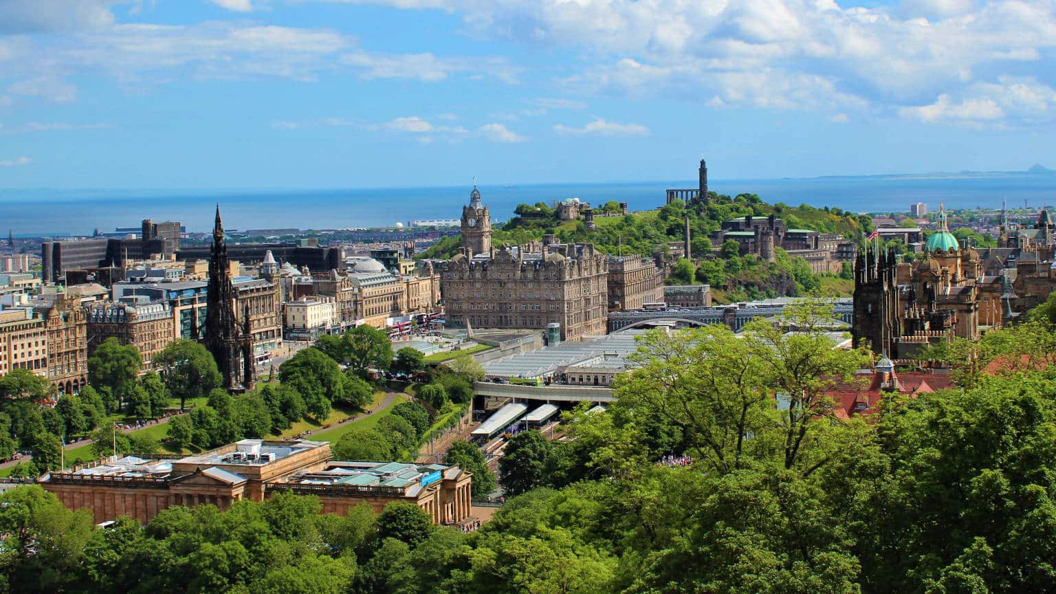Scotland Edinburgh View