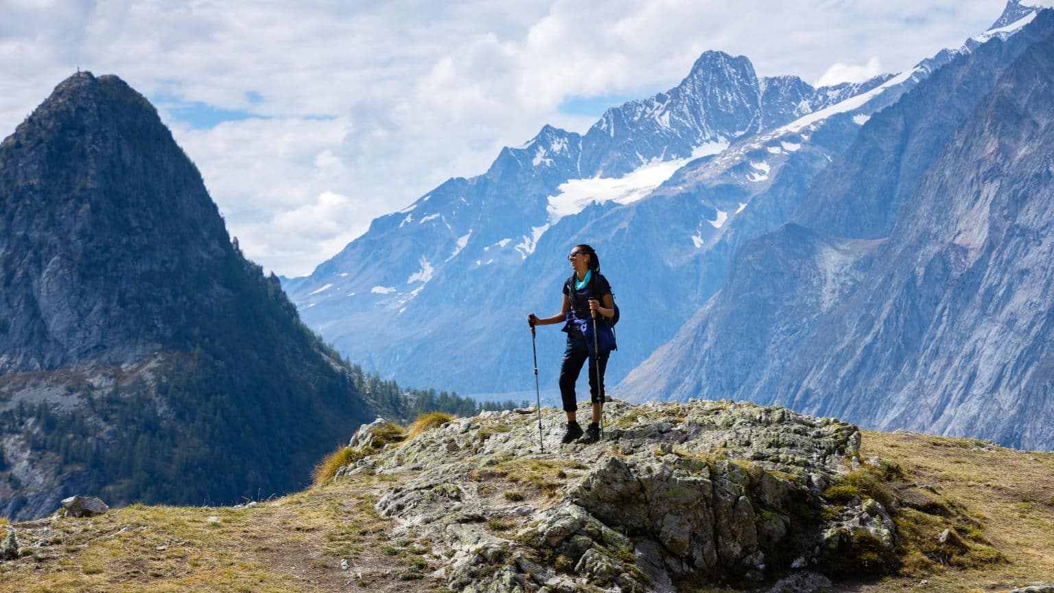 Mt Blanc Traveller Hiking Landscape Greg Snell