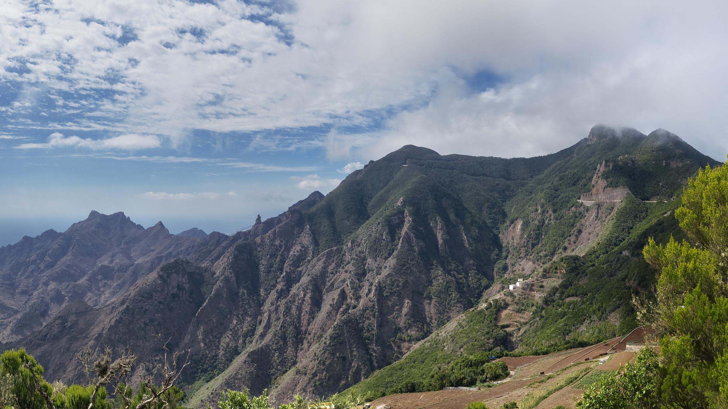 Canary Islands Anaga Rural Park mountains