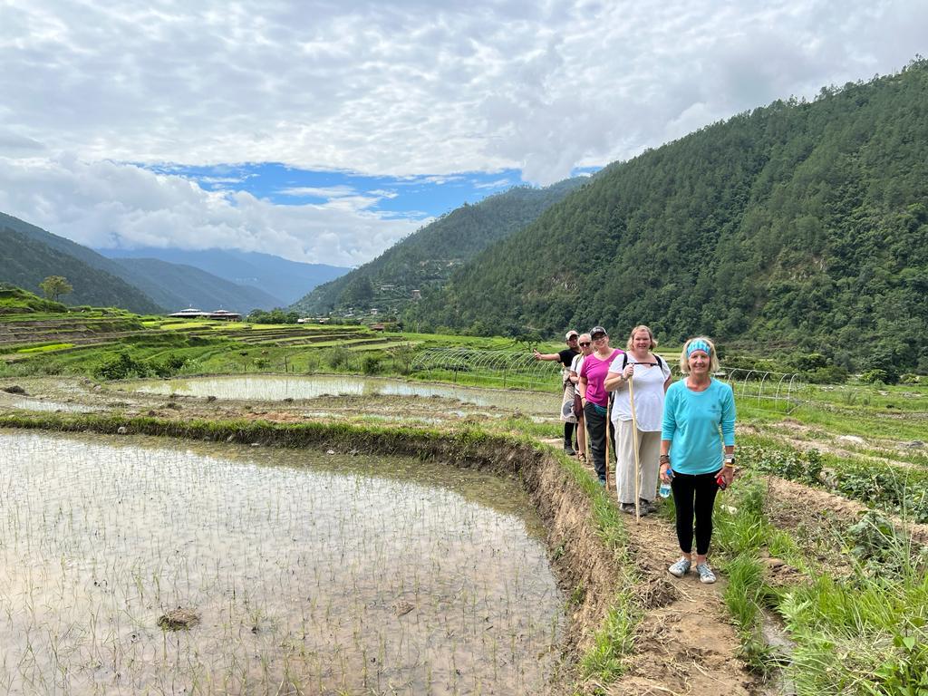 GEEO travelers in Bhutan