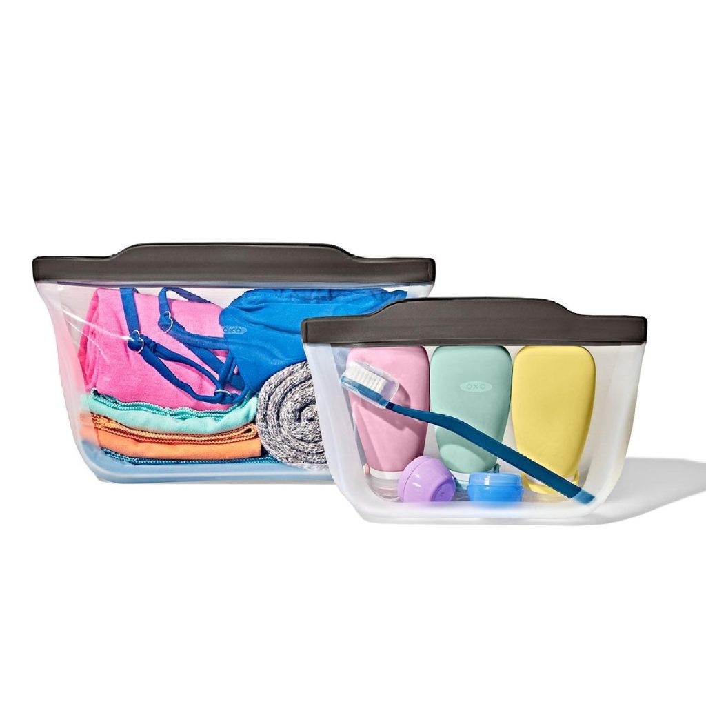OXO Outdoor Silicone Reusable Stand-Up Bag